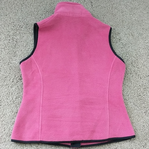 Port Authority Jackets & Coats Pink Fleece Vest Small Poshmark